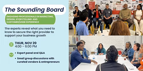 The Sounding Board: Marketing, Design, Customer\/UX & Storytelling experts