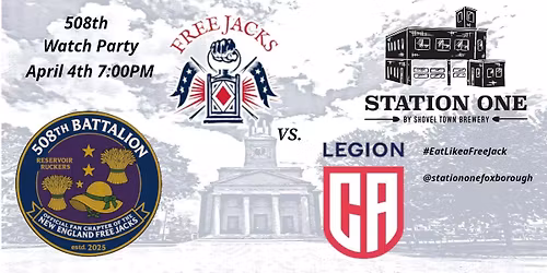 Watch Party - Free Jacks @ CA Legion