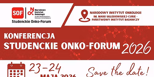 Konferencja Studenckie Onko-Forum 2026
