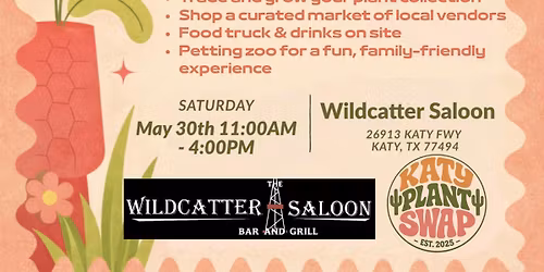 Katy Plant Swap: Plants and Pints