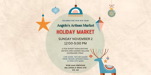 Angelo's Artisan Holiday Market
