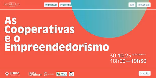 Talk "As cooperativas e o empreendedorismo"