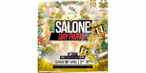 ABK Presents: Salone Day Party
