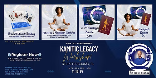 Kamitic Legacy Astrology Workshop - St. Pete