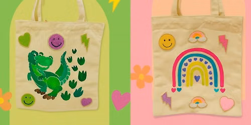 Canvas Bag Decorating Workshop - Children's Activity