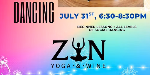 Line Dance Lessons\/Social @ Zin Yoga Studio and Wine Lounge