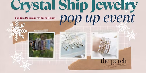 Crystal Ship Jewelry Pop Up and DIY Bar!