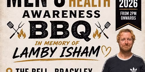 Mens mental health awareness BBQ