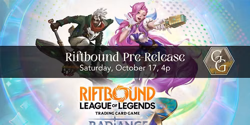 Riftbound: Radiance Pre-Release