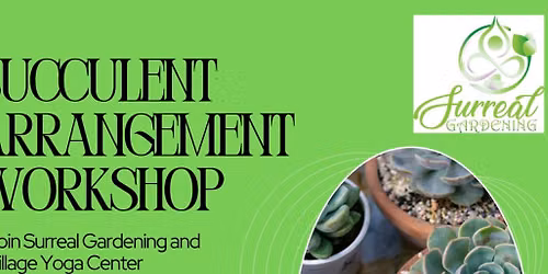 Community Circle-Succulent Arrangement Workshop