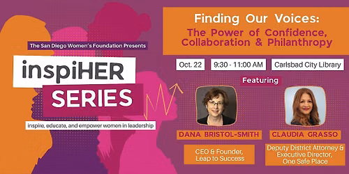 Finding Our Voices: The Power of Confidence, Collaboration & Philanthropy