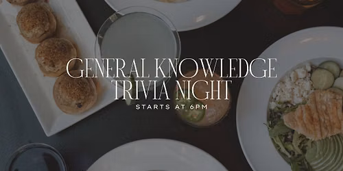Trivia Night: General Knowledge
