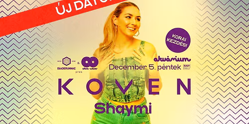 \u00daJ D\u00c1TUM! Bladerunnaz & AkvaWaves pres.: KOVEN \/\/ 2025.12.05.