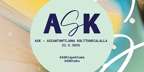 ASK \u2013 Asiantuntijana kulttuurialalla