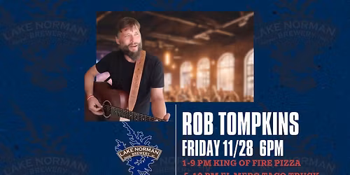 Robert Tompkins Solo LIVE at Lake Norman Brewery!