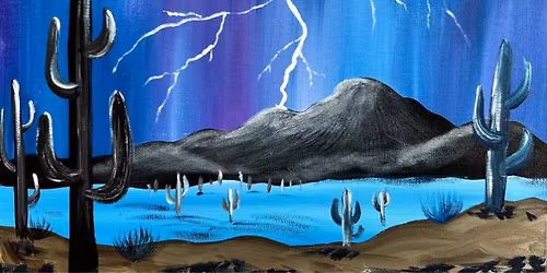 Sip & Paint Dessert Monsoon