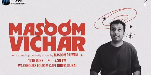 Masoom Rajwani Live in Dubai