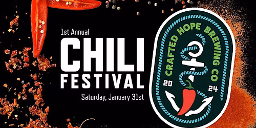 1st Annual Chili Festival at Crafted Hope Brewing