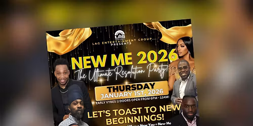 NEW ME 2026 - Ottawa's Ultimate NEW YEARS DAY Resolution Party  [6PM to 12A