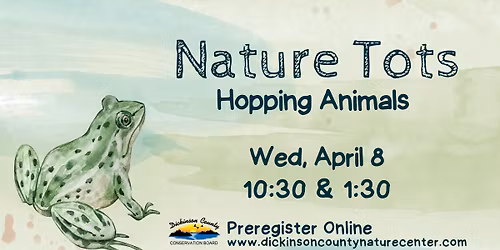 Nature Tots: Hopping Animals