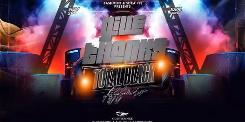 BASHMENT & SOCA PPL PRESENTS | GIVE THANKS: A TOTAL BLACK AFFAIR