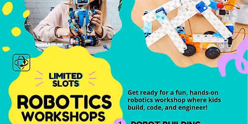 FREE Robotics Workshop for Kids | Build, Code & Create