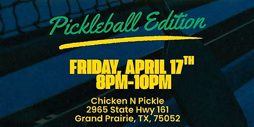 Friday Night Lights: Pickleball Edition