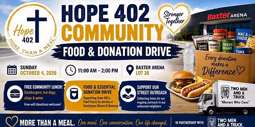 Hope 402 Community Give Back & Stuff the Truck