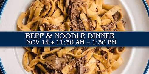 Beef & Noodle Drive-Thru Dinner