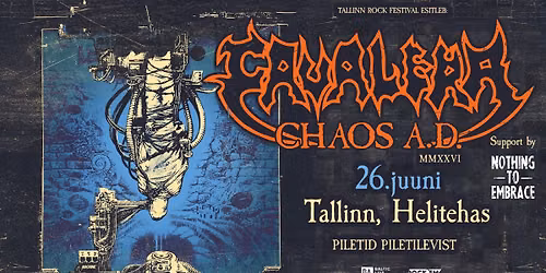 CAVALERA "Chaos A.D." \/ Helitehas
