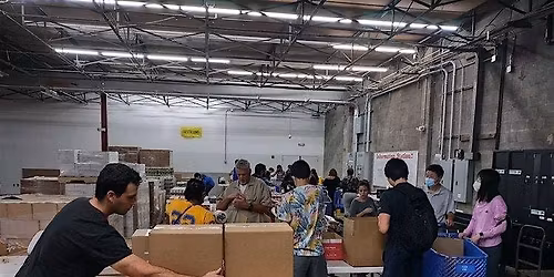 Food Box Packing For Seniors In Need