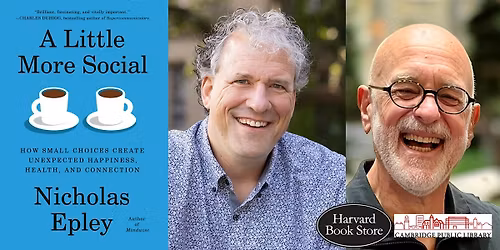 Nicholas Epley at the Cambridge Public Library