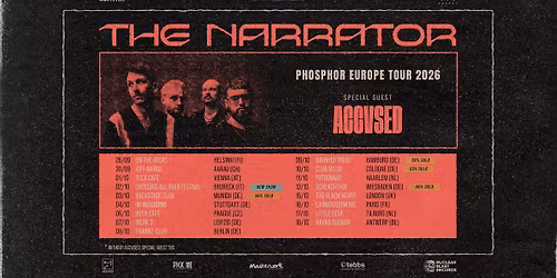 The Narrator \/\/ Phosphor Europe Tour 2026 \/\/ K\u00f6ln