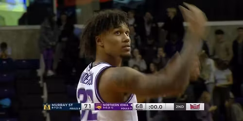 Murray State Racers at Northern Iowa Panthers Mens Basketball at McLeod Center
