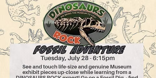 DINOSAURS ROCK\u00ae Fossil Adventure