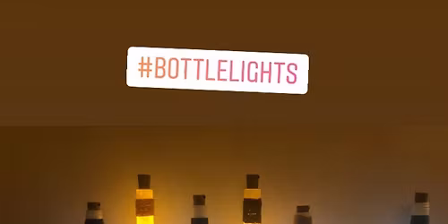 Design Christmas light up bottles