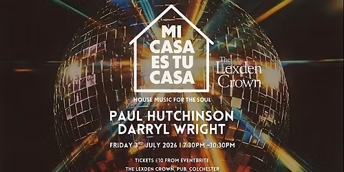 DJ night with epic house tunes from Mi Casa Es Tu Casa!