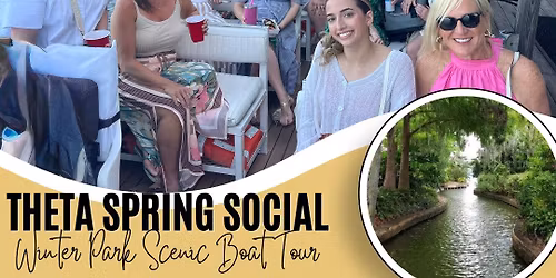 Spring Social-Winter Park Scenic Boat Tour