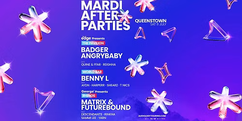 Queenstown Mardi Gras 2026 | Afterparties