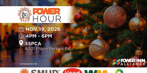 Power Hour Holiday Mixer at SSPCA