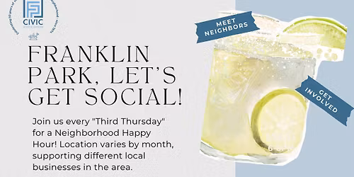 Third Thursday Neighborhood Happy Hour