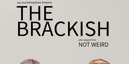 The Brackish + Not Weird