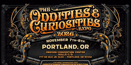 Portland Oddities & Curiosities Expo 2026