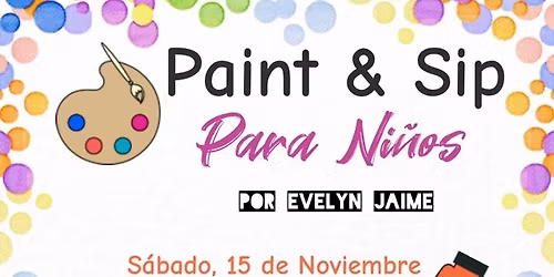 Paint & Sip para Ni\u00f1os 