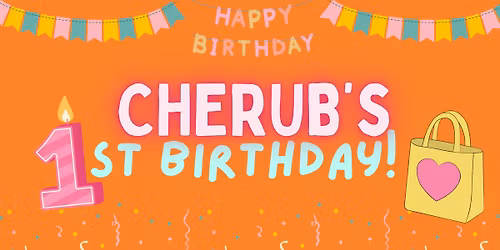 1 year of CHERUB!\ud83c\udf89\ud83d\udecd\ufe0f\ud83e\udde1