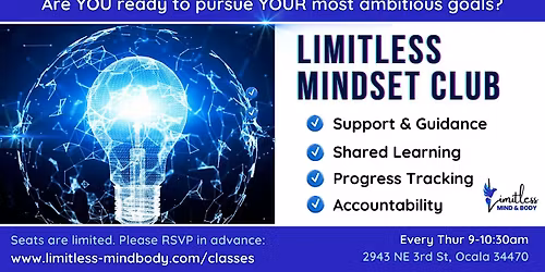 Limitless Mindset Club: Free Workshop Series