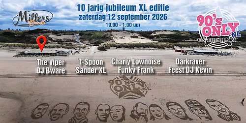 90's Only on the Beach 2026 - XL EDITIE