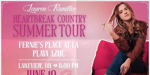 Lauren Rismiller LIVE at Fernie's Place at La Playa Azul