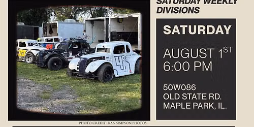 Saturday Night Racing w\/ Midwest Legends Dirt Series