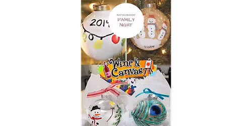 Custom Holiday Ornaments - Paint and Sip in Orlando | Classpop!\u2122